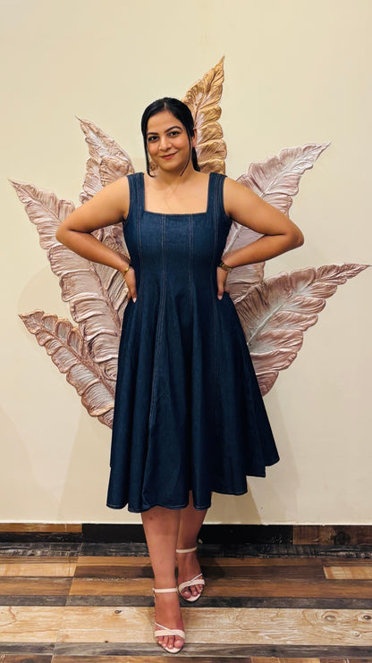 Mid Night Spin Dress