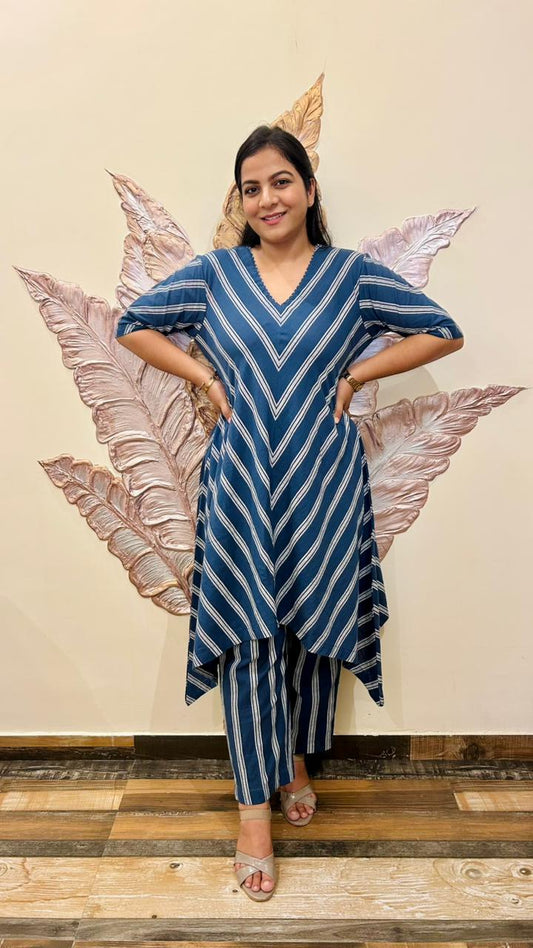 Asymmetric Flow Cotton Set